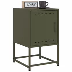 VidaXL 846455 nightstand/bedside table Olive - Additional view 4