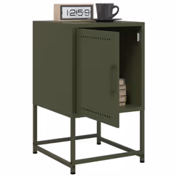 VidaXL 846455 nightstand/bedside table Olive - Additional view 5