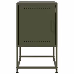 VidaXL 846455 nightstand/bedside table Olive - Additional view 6