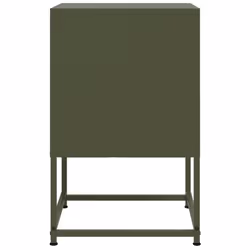 VidaXL 846455 nightstand/bedside table Olive - Additional view 7