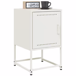 VidaXL 846456 nightstand/bedside table White - Additional view 4