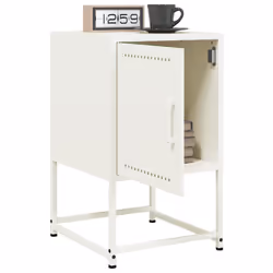 VidaXL 846456 nightstand/bedside table White - Additional view 5