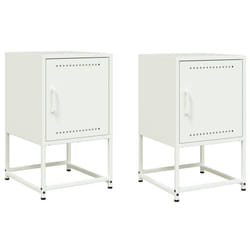 VidaXL 846457 nightstand/bedside table White