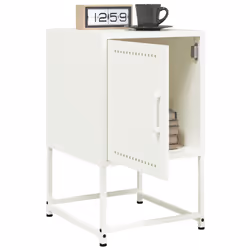 VidaXL 846457 nightstand/bedside table White - Additional view 4