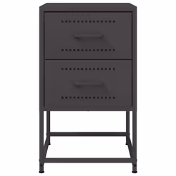 VidaXL 846458 nightstand/bedside table Black - Additional view 6