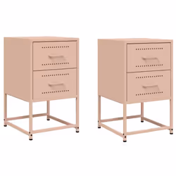 VidaXL 846461, Pink, Steel, 360 mm, 390 mm, 605 mm, 2 pc(s)