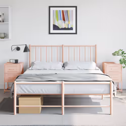VidaXL 846461 nightstand/bedside table Pink