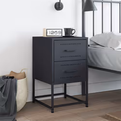 VidaXL 846462 nightstand/bedside table Anthracite