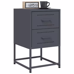 VidaXL 846462 nightstand/bedside table Anthracite - Additional view 4