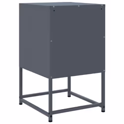 VidaXL 846463 nightstand/bedside table Anthracite - Additional view 8