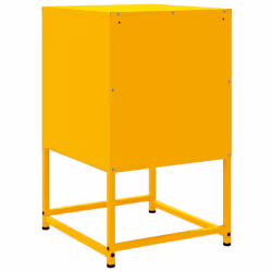 VidaXL 846464 nightstand/bedside table Yellow - Additional view 8