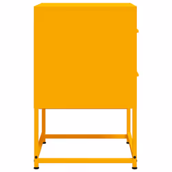 VidaXL 846465 nightstand/bedside table Yellow - Additional view 7