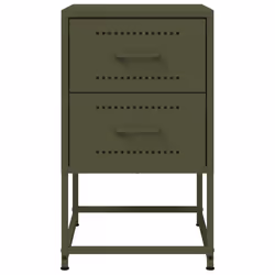 VidaXL 846466 nightstand/bedside table Olive - Additional view 6
