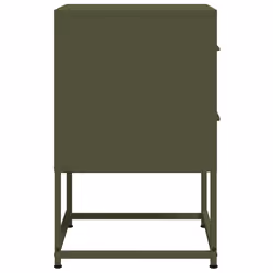 VidaXL 846466 nightstand/bedside table Olive - Additional view 7
