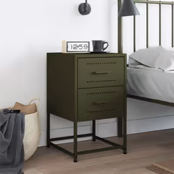 VidaXL 846467 nightstand/bedside table Olive