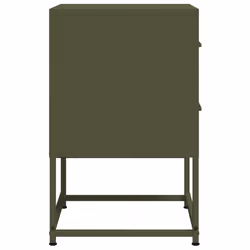 VidaXL 846467 nightstand/bedside table Olive - Additional view 7