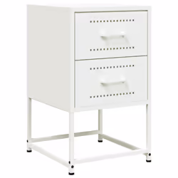 VidaXL 846469, White, Steel, 360 mm, 390 mm, 605 mm, 2 pc(s)