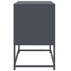 vidaXL TV Cabinet TV Stand Media TV Unit Entertainment Centre Anthracite Steel - Additional view 6