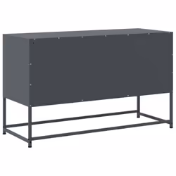 vidaXL TV Cabinet TV Stand Media TV Unit Entertainment Centre Anthracite Steel - Additional view 7