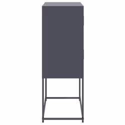 vidaXL Sideboard Storage Cupboard Side Cabinet Highboard Anthracite Steel - Additional view 6