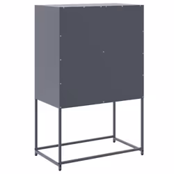 vidaXL Sideboard Storage Cupboard Side Cabinet Highboard Anthracite Steel - Additional view 7