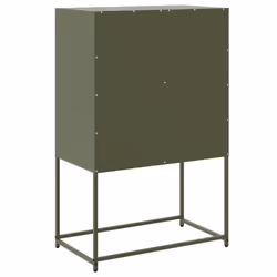 vidaXL Sideboard Storage Cupboard Side Cabinet Highboard Olive Green Steel - Additional view 7