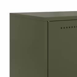 vidaXL Sideboard Storage Cupboard Side Cabinet Highboard Olive Green Steel - Additional view 9