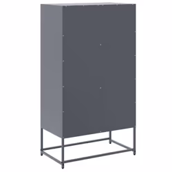 vidaXL Sideboard Storage Cupboard Side Cabinet Highboard Anthracite Steel - Additional view 7