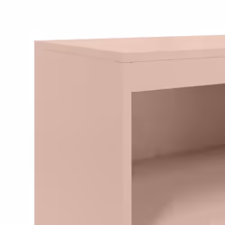 vidaXL Highboard Sideboard Side Cabinet Storage Organiser Cupboard White Steel - yellow - Additional view 9