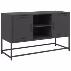 VidaXL 846512, Black, Steel, Steel, 1005 mm, 390 mm, 605 mm