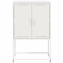 vidaXL TV Cabinet TV Stand Media TV Unit Entertainment Centre Black Steel - white - Additional view 5