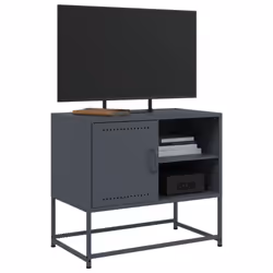 vidaXL TV Cabinet TV Stand TV Unit Media Cabinet Entertainment Centre Steel - pink - Additional view 4