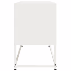 vidaXL TV Cabinet TV Stand TV Unit Media Cabinet Entertainment Centre Steel - white - Additional view 6