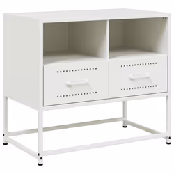 VidaXL 846553, White, Steel, Steel, 680 mm, 390 mm, 605 mm