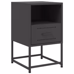 VidaXL 846555 nightstand/bedside table Black - Additional view 5