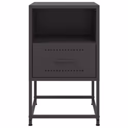VidaXL 846555 nightstand/bedside table Black - Additional view 6