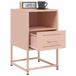 VidaXL 846557 nightstand/bedside table Pink - Additional view 5