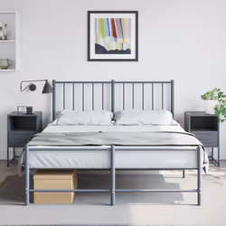 VidaXL 846559 nightstand/bedside table Anthracite