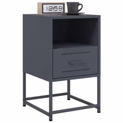 VidaXL 846559 nightstand/bedside table Anthracite