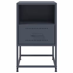 VidaXL 846559 nightstand/bedside table Anthracite - Additional view 6