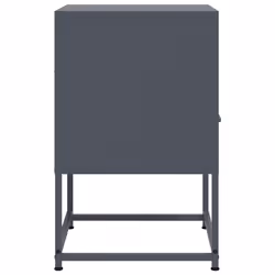 VidaXL 846559 nightstand/bedside table Anthracite - Additional view 7