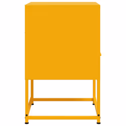 VidaXL 846560 nightstand/bedside table Yellow - Additional view 7
