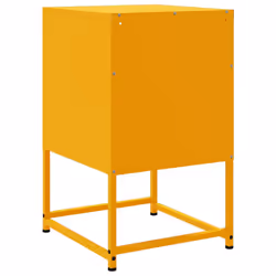VidaXL 846560 nightstand/bedside table Yellow - Additional view 8