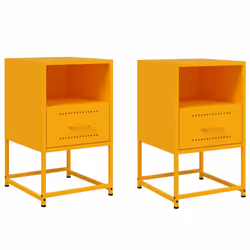 VidaXL 846561, Yellow, Steel, 360 mm, 390 mm, 605 mm, 2 pc(s)
