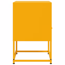 VidaXL 846561 nightstand/bedside table Yellow - Additional view 7
