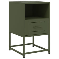 VidaXL 846562 nightstand/bedside table Olive