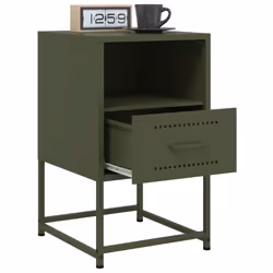 VidaXL 846562 nightstand/bedside table Olive - Additional view 5