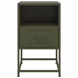 VidaXL 846562 nightstand/bedside table Olive - Additional view 6