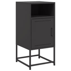 VidaXL 846566 nightstand/bedside table Black
