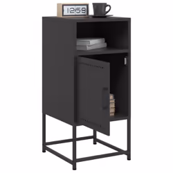 VidaXL 846566 nightstand/bedside table Black - Additional view 5